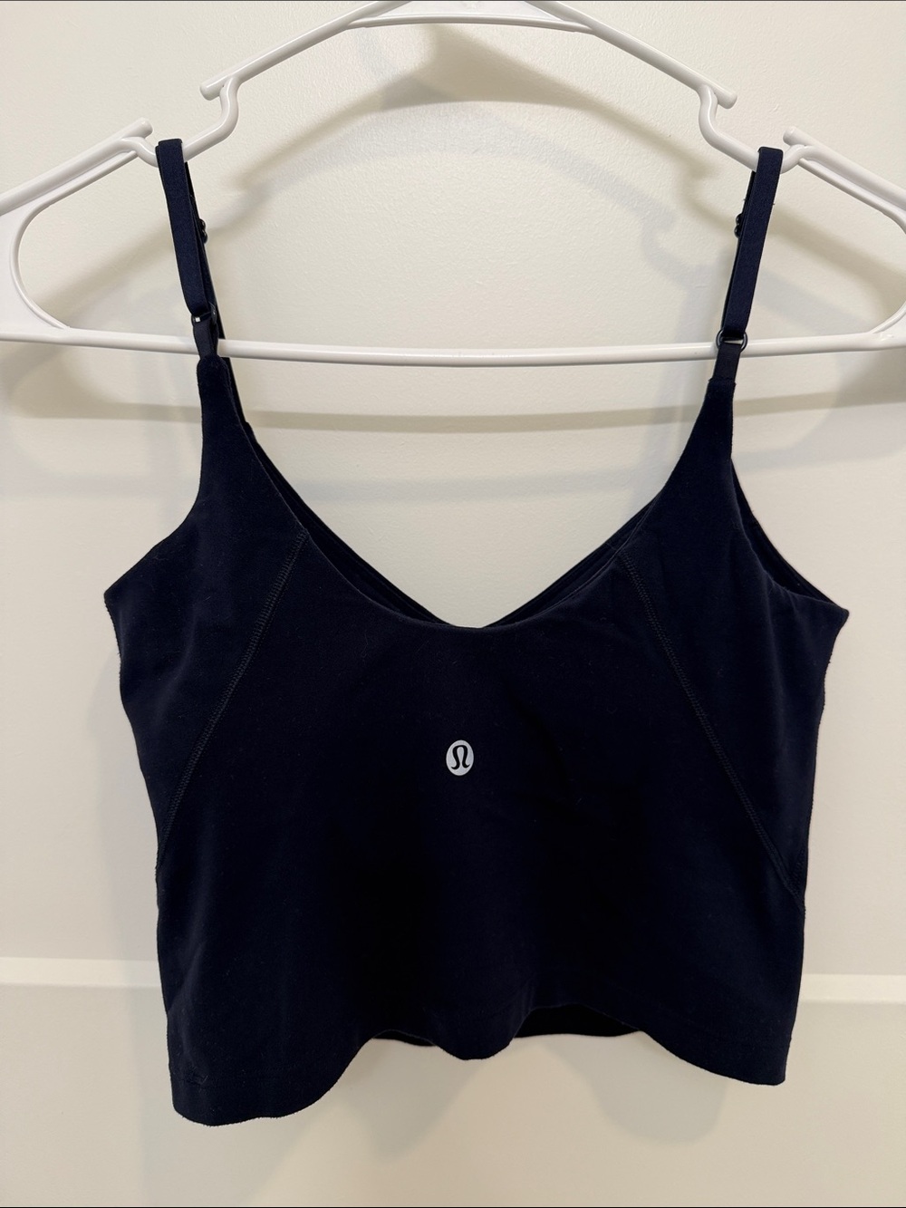 Lululemon Align cropped cami tank in true navy size 4